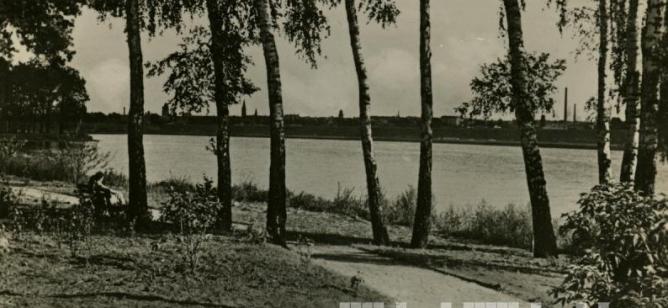 Jezioro Rusałka w czasie okupacji | fot. CYRYL / kolekcja Romana Trojanowicza