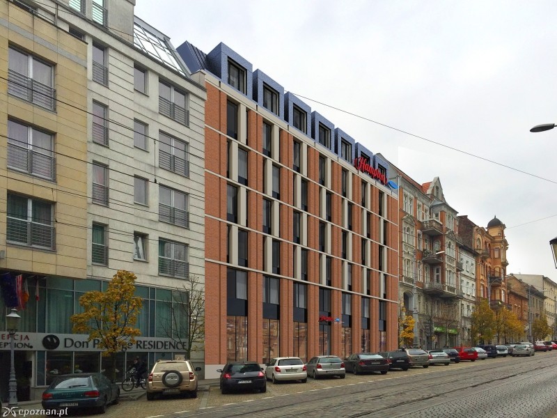 Tak ma wyglądać hotel w Poznaniu od strony ul. Podgórnej | fot. materiały inwestora