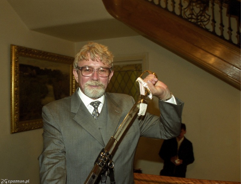 Ryszard Kukliński w 1999 roku fot. PAP/Radosław Pietruszka