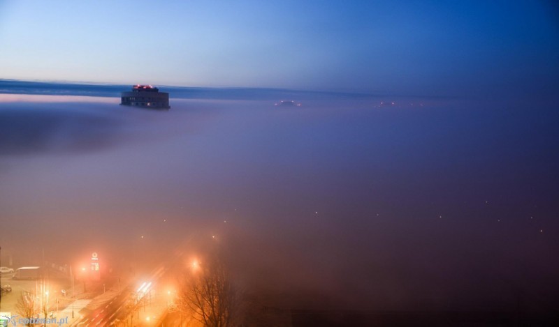 Mgła nad Poznaniem | fot. Marcin Staszak, archiwum