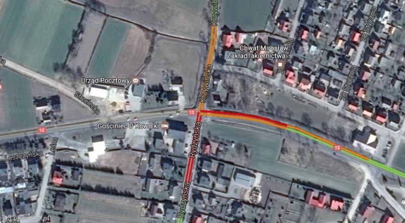 W tym rejonie doszło do wypadku. | fot. Google Maps