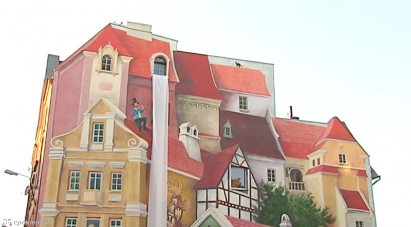 Mural powstały w ramach jednej z edycji konkursu