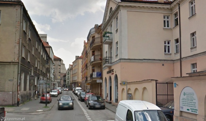 Do pobicia doszło na ul. Narutowicza w Kaliszu | fot. Google Maps