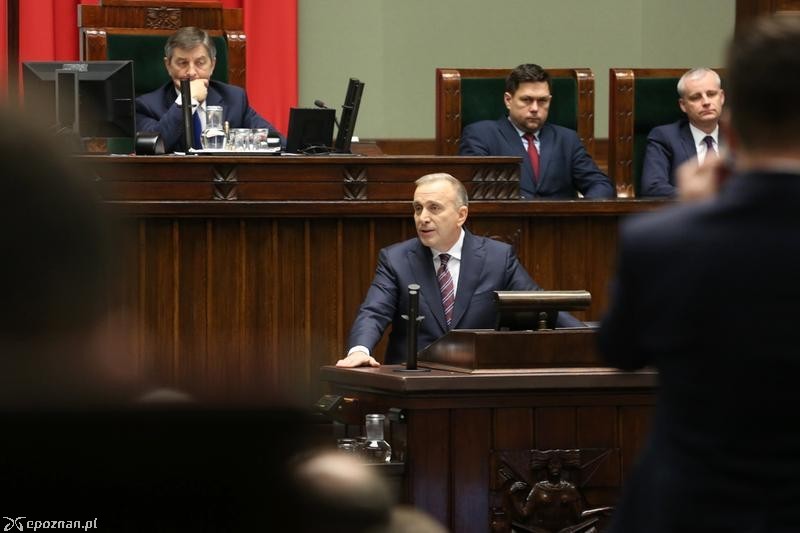 Debata nad wotum nieufności dla rządu Beaty Szydło | fot. Krzysztof Białoskórski/sejm.gov.pl