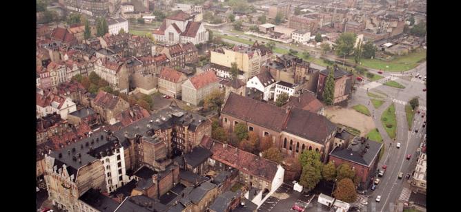 Rejon Garbary/Małe Garbary w 1993 roku | fot. Jerzy Miecznikowski / CYRYL
