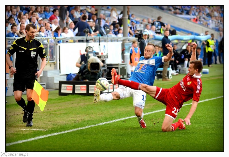 Lech Poznań - Wisła Kraków 1:0 | fot. Paweł Rosolski