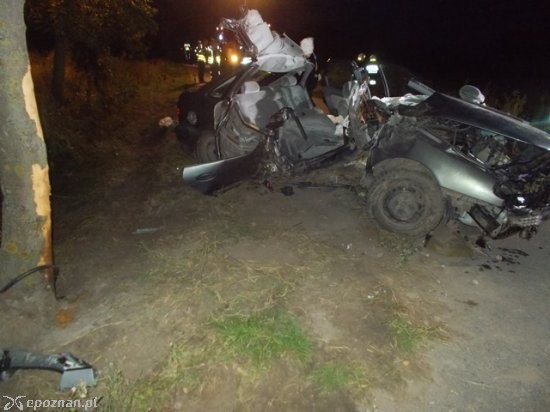 Wypadek w Kopydłowie | fot. JRG Nr 1 w Koninie
