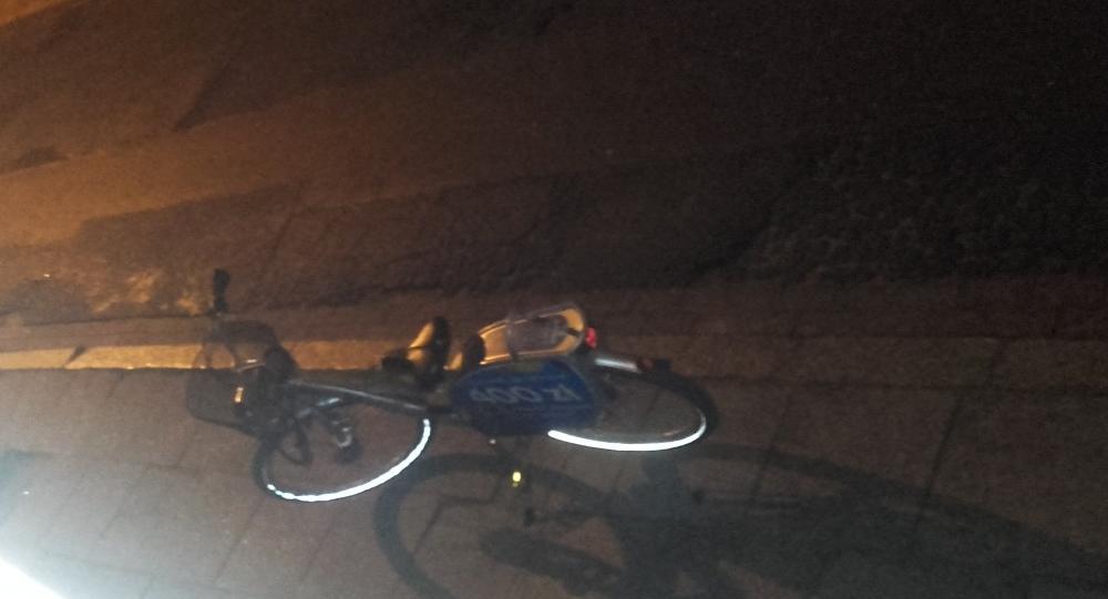 Rower pozostawiony na ul. Rybaki | fot. Ania