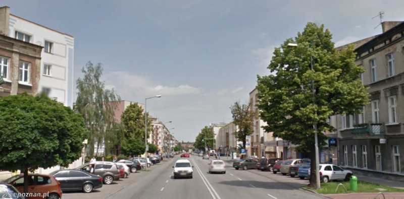 Ulica Górnośląska w Kaliszu | fot. Google Maps
