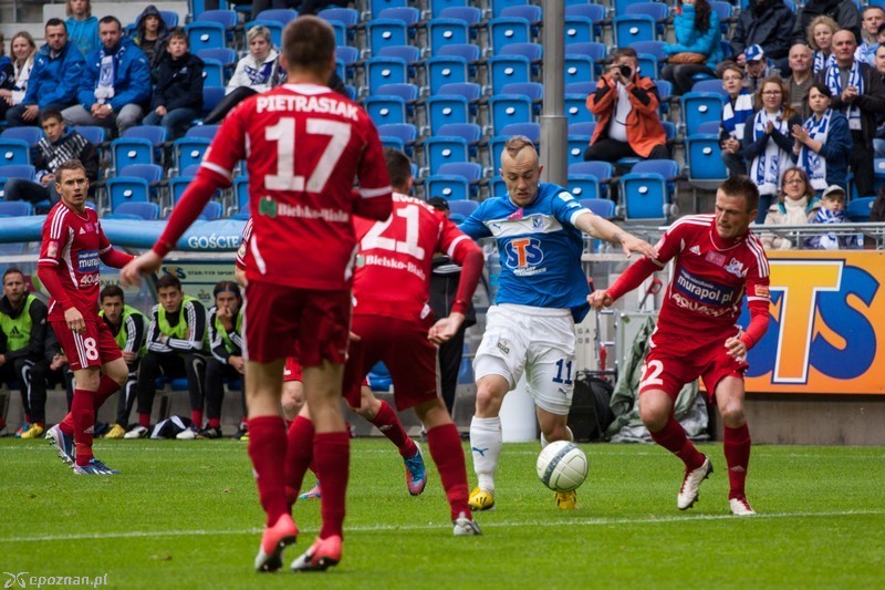 Lech Poznań - Podbeskidzie Bielsko-Biała 0:2 | fot. Tomasz Szwajkowski