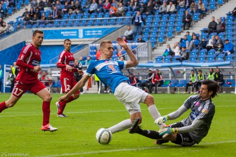 Lech Poznań - Podbeskidzie Bielsko-Biała 0:2 | fot. Tomasz Szwajkowski