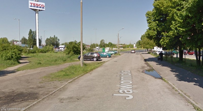 Zwłoki ujawniono w rejonie ulicy Jawornickiej | fot. Google Maps