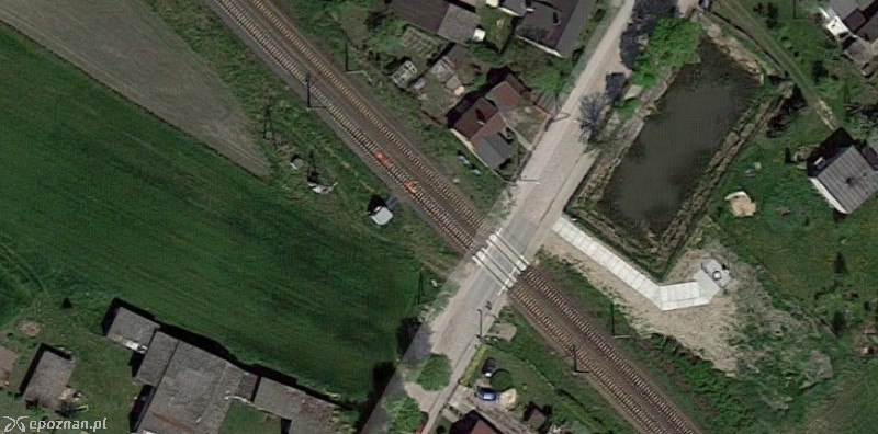 Przejazd, na którym doszło do wypadku | fot. Google Maps