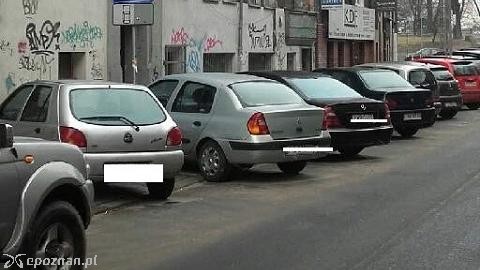 Ulica Różana przed interwencją | fot. Straż Miejska