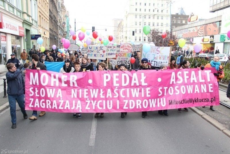 Marsz Równości - fot. Adrian Potrawiak