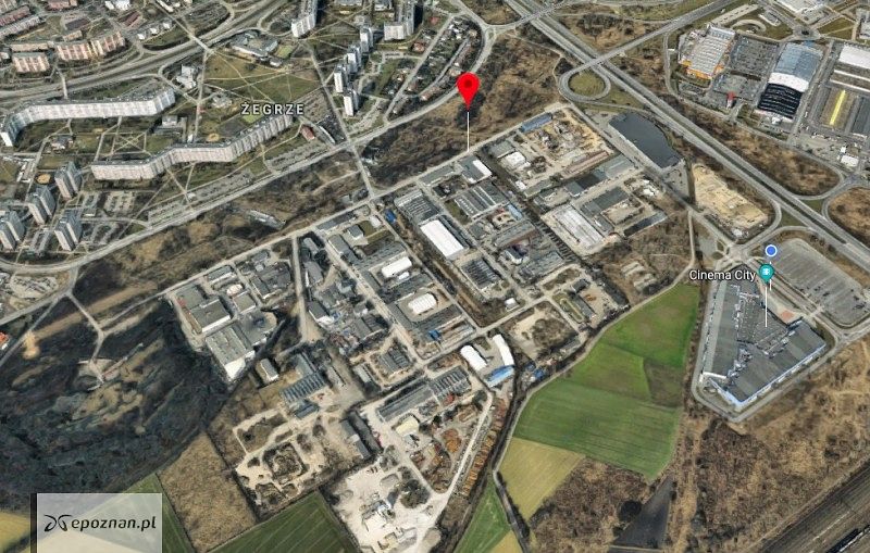 Dotychczas wszystkie te budynki miały adres \'Dziadoszańska\' | fot. Google Earth