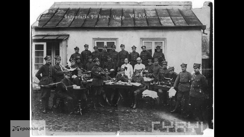 Gospodarka 9. kompani 2. batalionu 56. Pułku Piechoty, prawdopodobnie 1920 rok