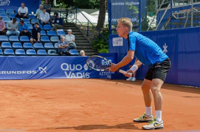 Andrzej Kapaś (Polska) - Libor Salaba (Czechy) 6:4, 6:3 | fot. Mateusz Kina