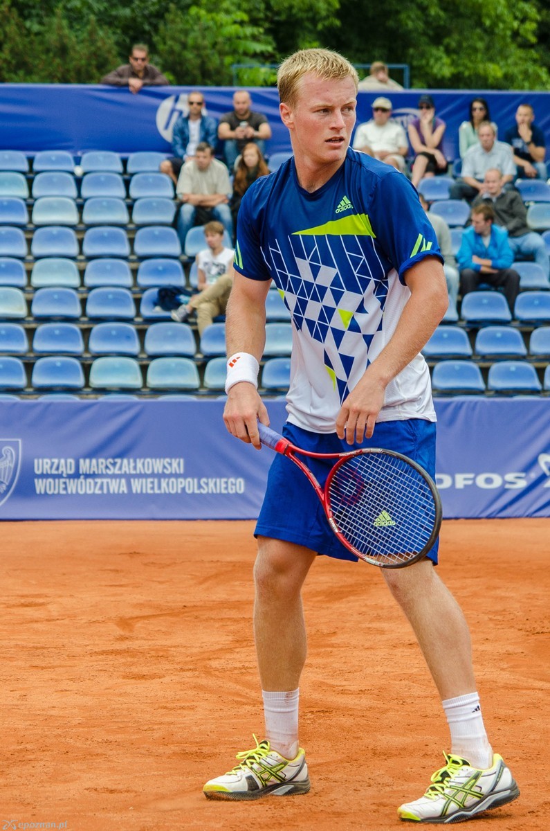 Andrzej Kapaś (Polska) - Libor Salaba (Czechy) 6:4, 6:3 | fot. Mateusz Kina