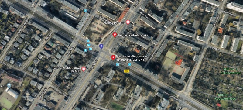 Okolice miejsca zdarzenia | fot. Google Earth