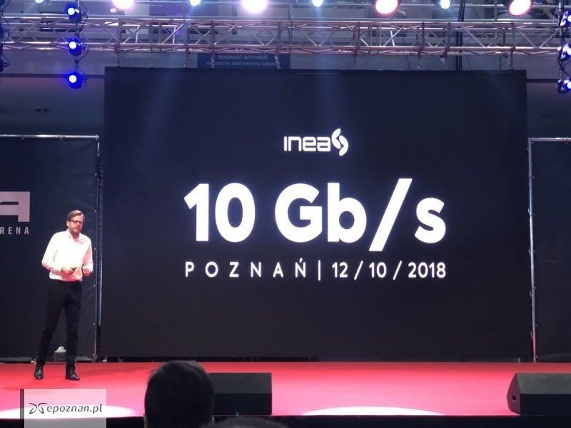 Premiera łącza 10 Gb na Poznań Game Arena