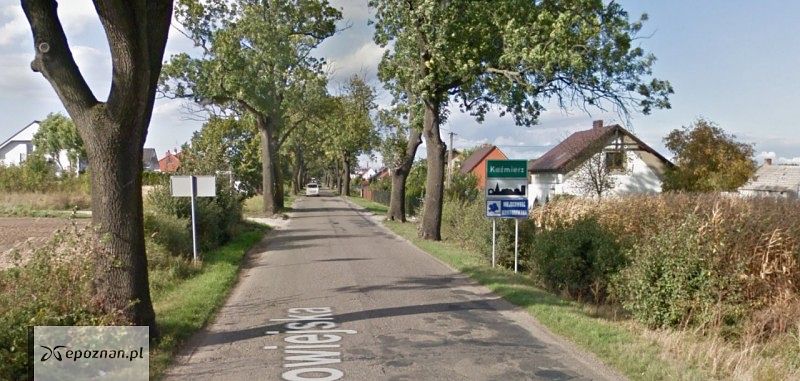 Do wypadku doszło w rejonie Kaźmierza | fot. Google Street View