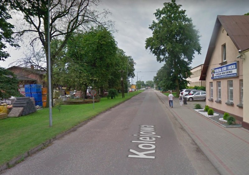ulica Kolejowa w Złotowie | fot. Google Street View