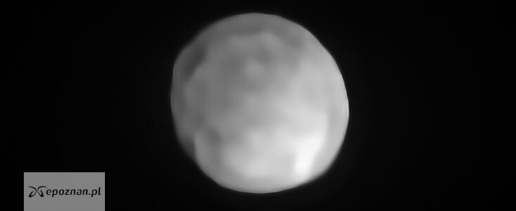 Obraz sferycznego kształtu planetoidy Hygiea | fot. European Southern Observatory
