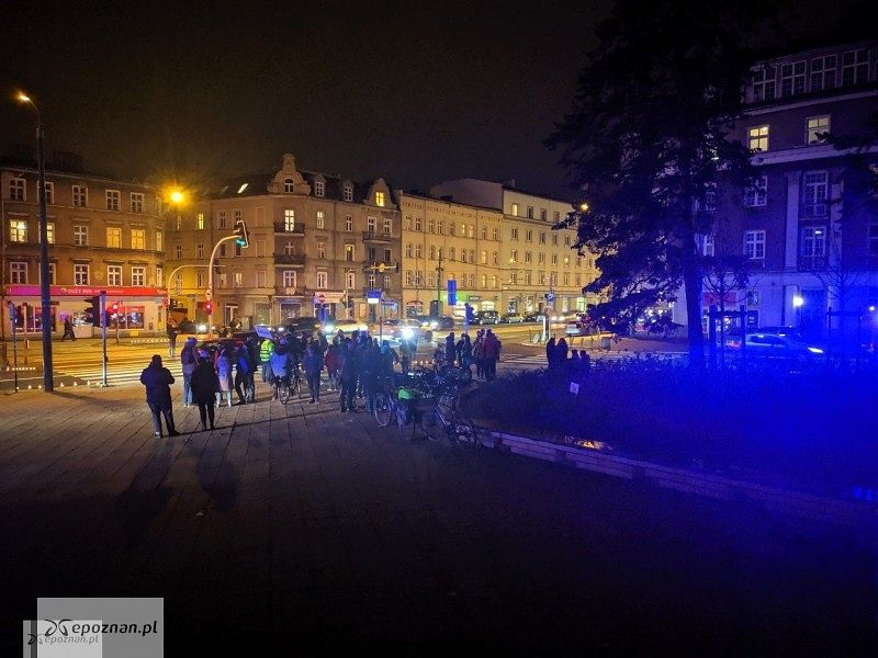 Protest \"Kto następny? Głogowska zabija!\" po ubiegłotygodniowym tragicznym wypadku | fot. Aleksander Stróżyk