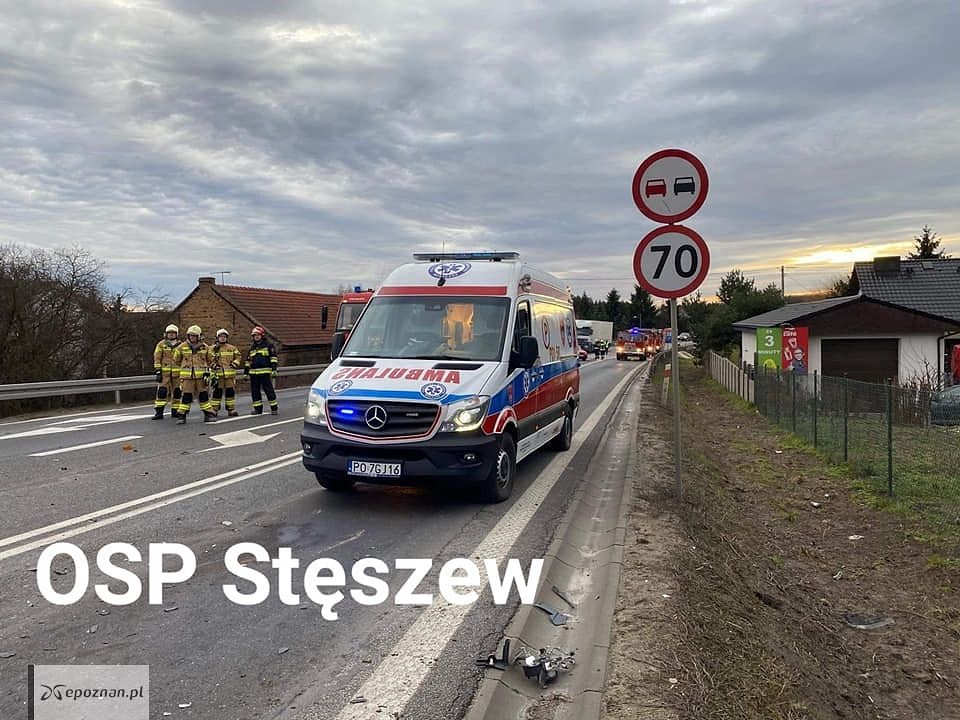 fot. OSP Stęszew / FB