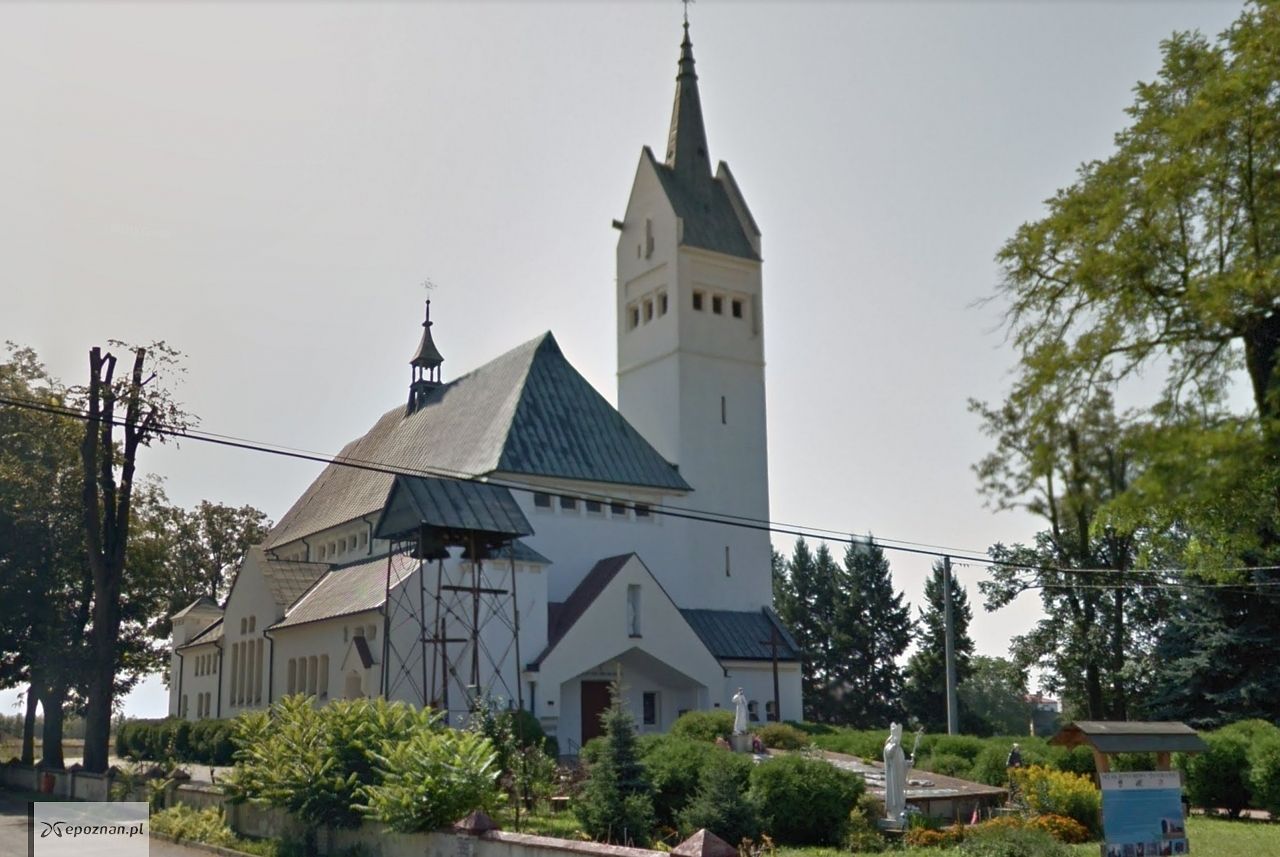 Kościół w Psarach | fot. Google Street View