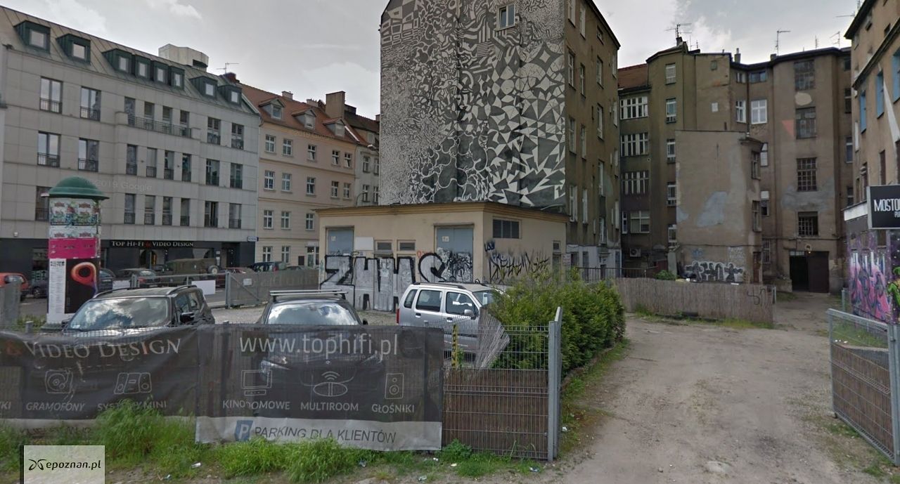 Budynek ma stanąć w tym miejscu | fot. Google Street View