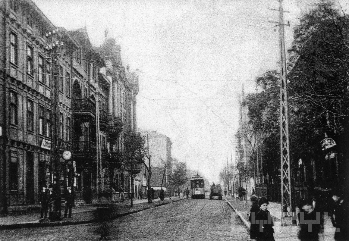 Ulica Dąbrowskiego w 1900 roku | fot. Zbiór MKZ / CYRYL