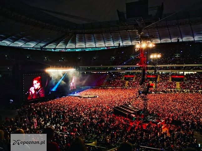 Dawid Podsiadło na Stadionie Narodowym | fot. Kuba Wojewódzki (Instagram)