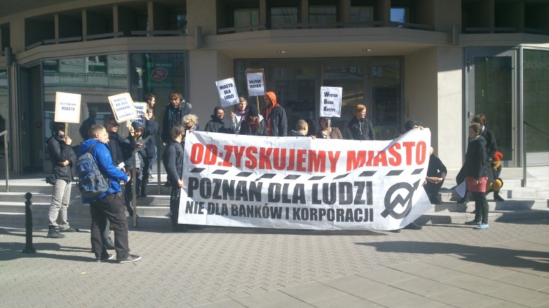 Protest anarchistów | fot. Piotr \"Tiggy\" Pasała