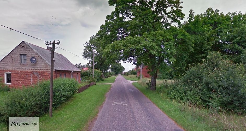 Do pożaru doszło w niewielkiej miejscowości | fot. Google Street View