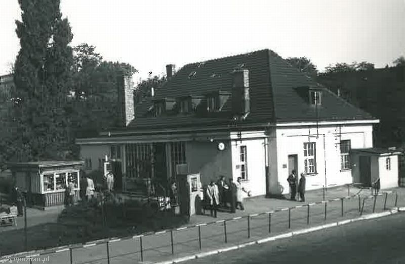 Dworzec w 1946 roku | fot. Archiwum PKS Poznań