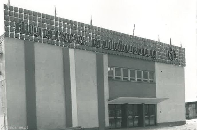 Dworzec w latach 60-tych | fot. Archiwum PKS Poznań