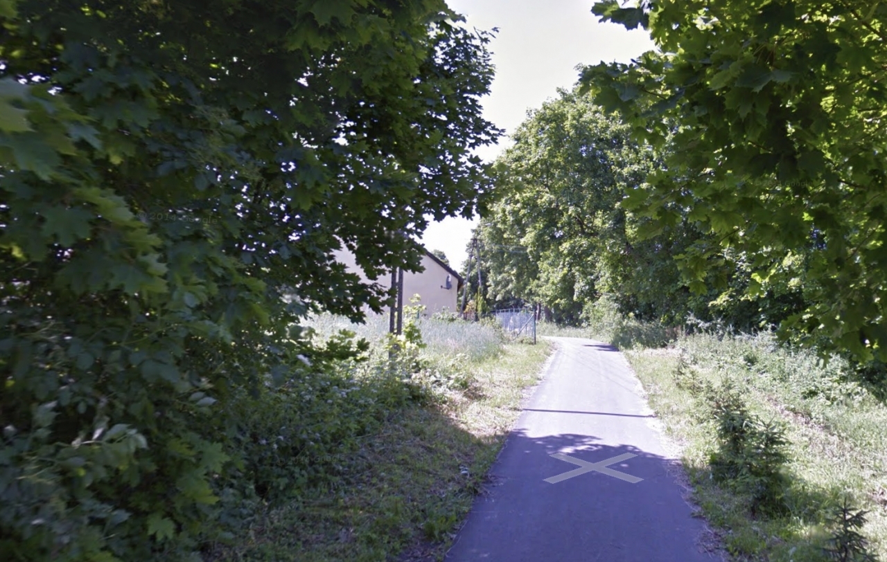 Do wypadku doszło na gminnej drodze | fot. Google Street View
