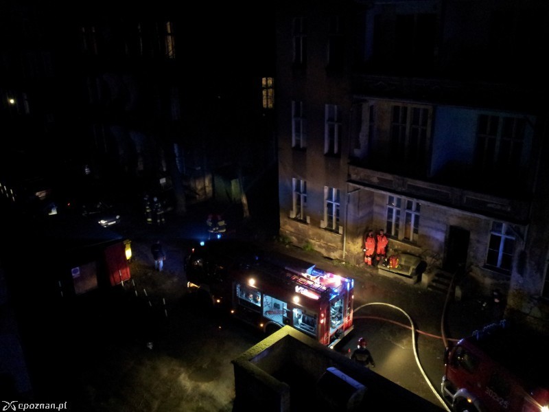 Jedna z interwencji strażaków przy Matejki 51 | fot. Grzegorz