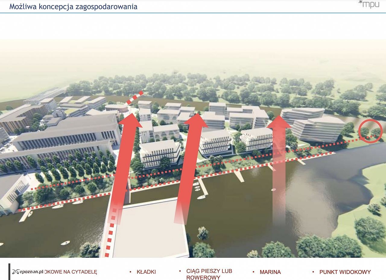 Propozycja zagospodarowania terenu | | fot. MPU