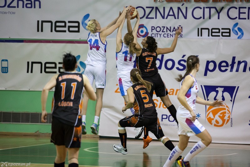 Poznań City Center AZS - UKS Basket Aleksandrów Łódzki 66:63 | fot. Tomasz Szwajkowski