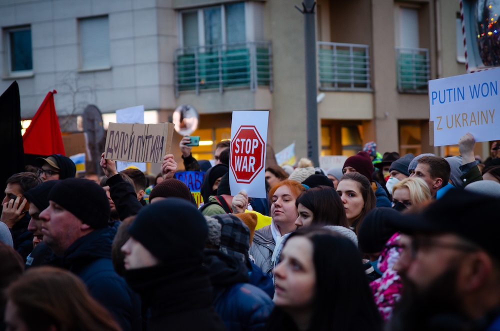 Manifestacja przed konsulatem w ubiegłym tygodniu | fot. Bartosz Garba