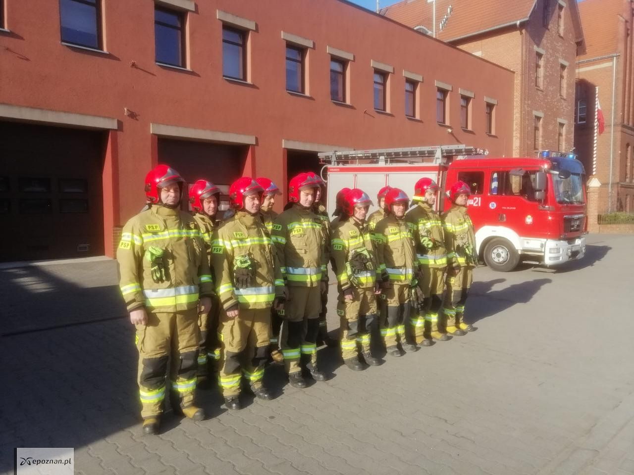 fot. KM PSP Poznań, Kalisz, Konin, Leszno oraz KP PSP Chodzież, Gniezno, Krotoszyn, Rawicz, Słupca, Oborniki / KWP SP Poznań