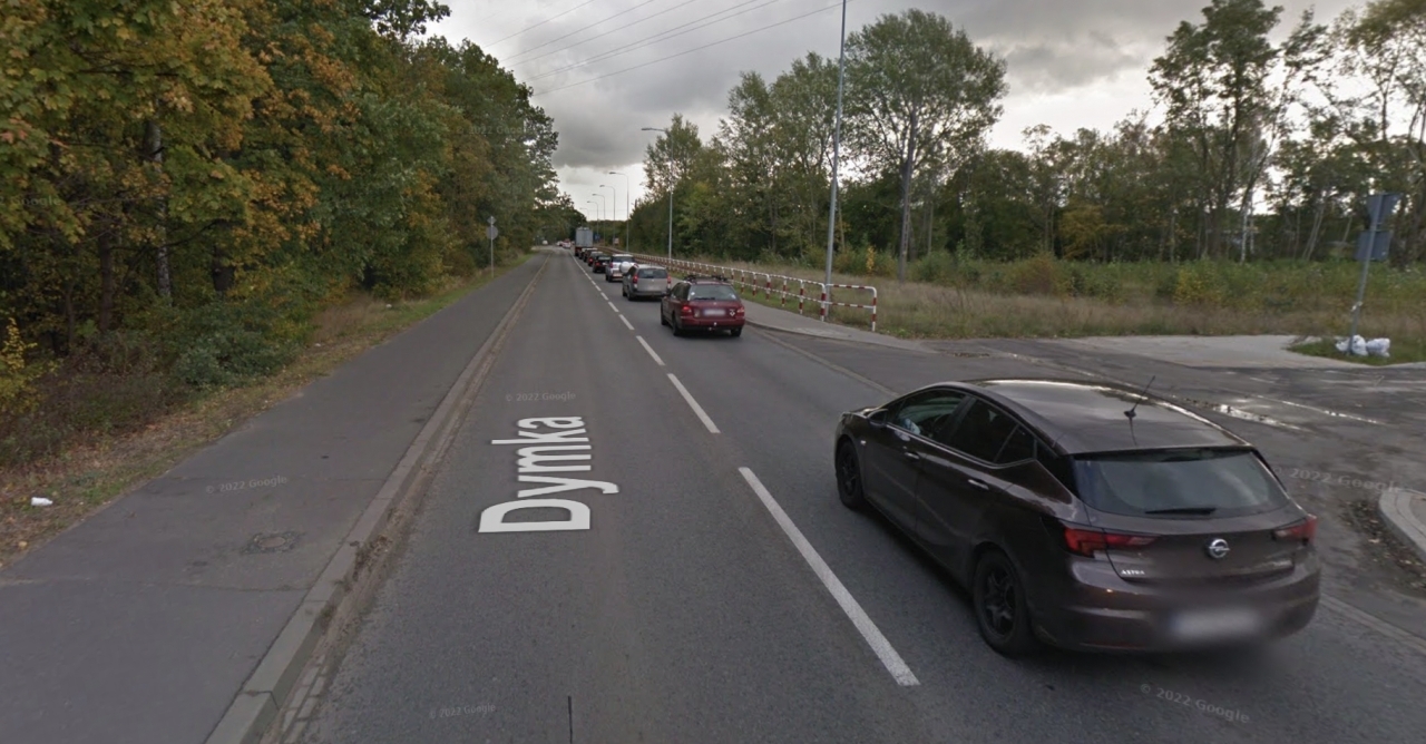 Skrzyżowanie z ulicą Wołynki | fot. Google Street View