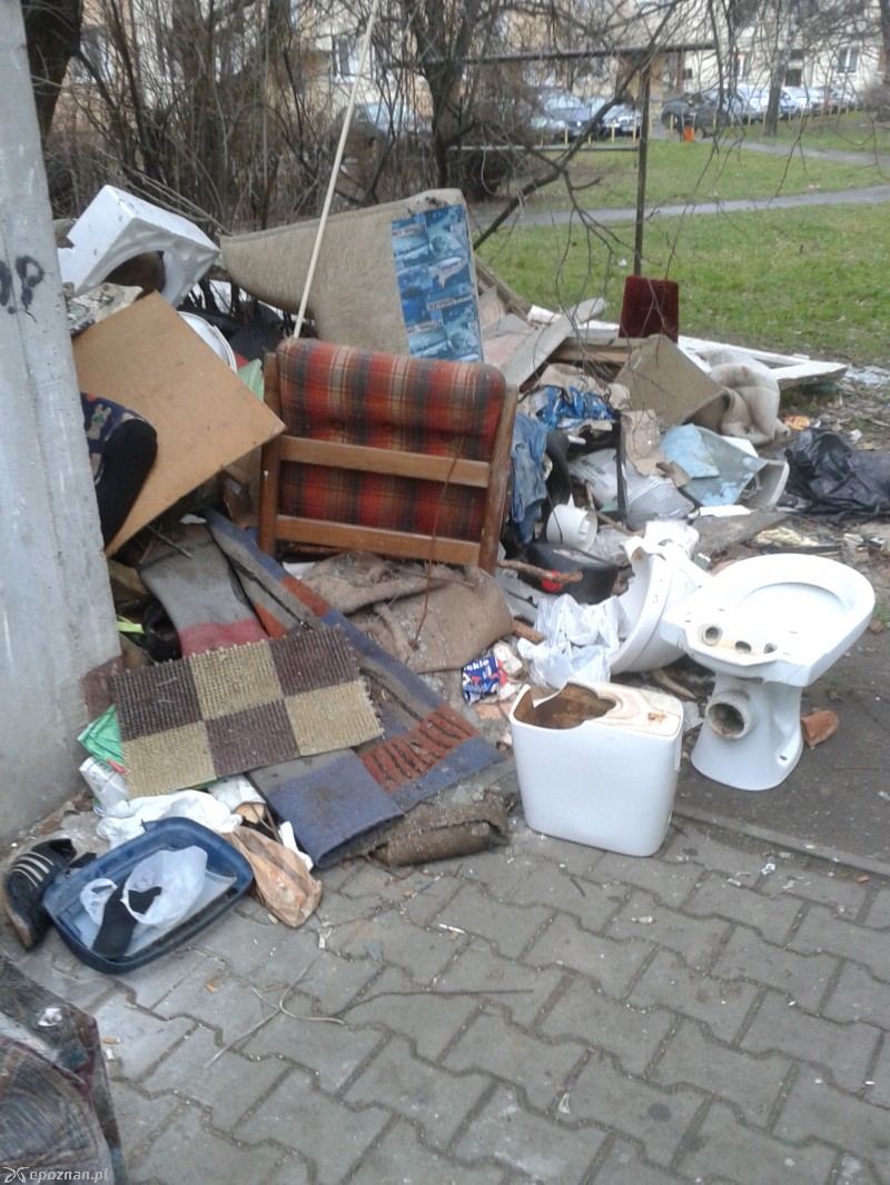 Śmieci przy ul. Św. Michała | fot. Maciej