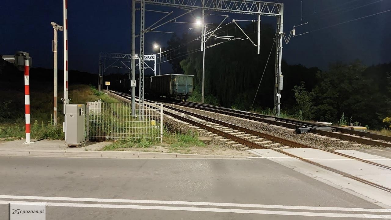 Przejazd kolejowy Psarskie Kiekrz. | fot. LT