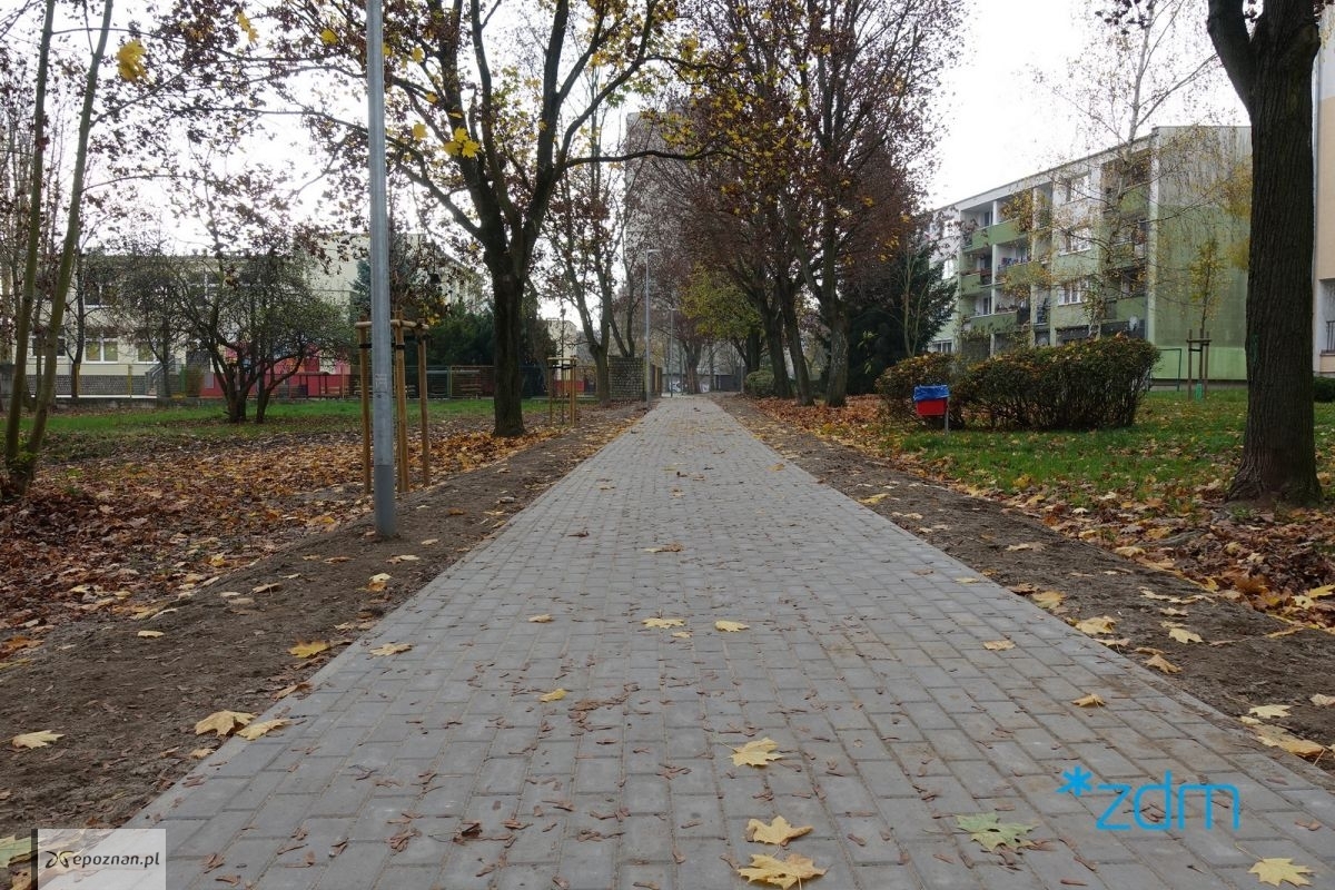 Chodnik w rejonie ul. Błogosławionej Poznańskiej Piątki | fot. ZDM