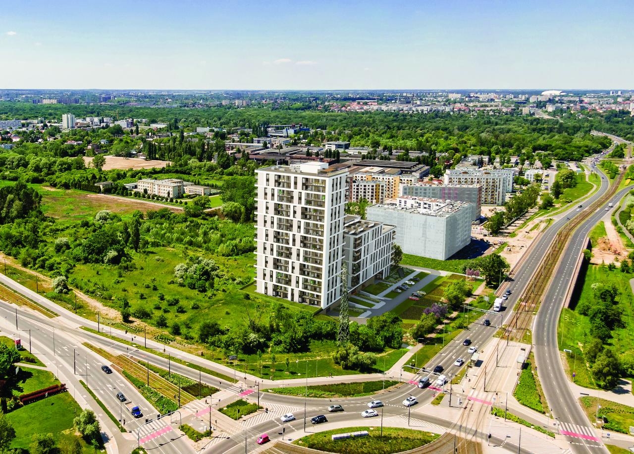 fot. Inwestycja Panoramiqa realizowana przez BPI Real Estate Poland w Poznaniu