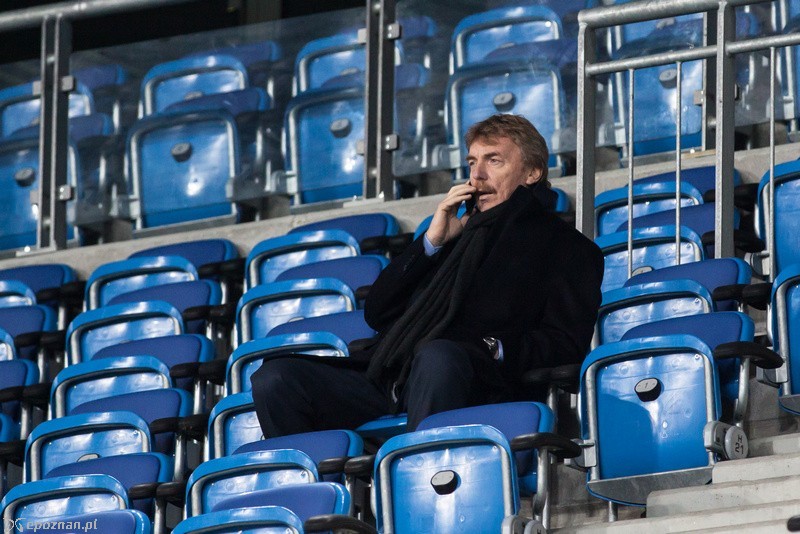 Zbigniew Boniek na INEA Stadionie | fot. Tomasz Szwajkowski